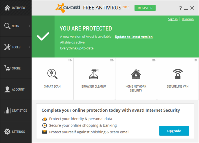 avast free antivirus 2018 gratis