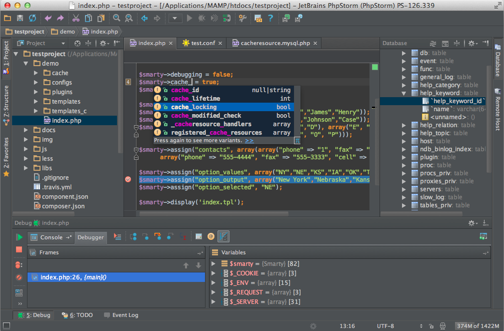 JetBrains PhpStorm 2023.1.3 instal the new version for ios